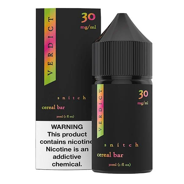 Snitch by Verdict Salt Series E-Liquid 30mL (Salt Nic)