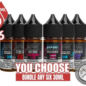 SadBoy Salts Bundle 6x30ml (180ml)