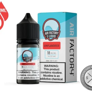 Unflavored AIR FACTORY SALTS 30ml