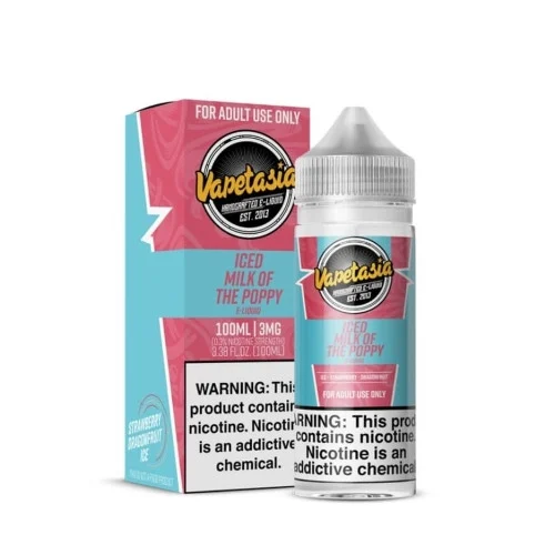 Vapetasia E-Liquid - Iced Milk of the Poppy | Only $19.99