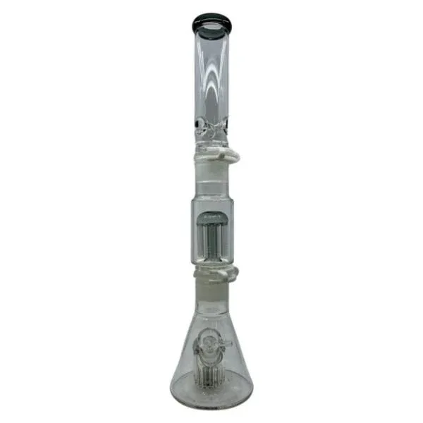 21.5" Smoking Stacked Percolator Water Pipe