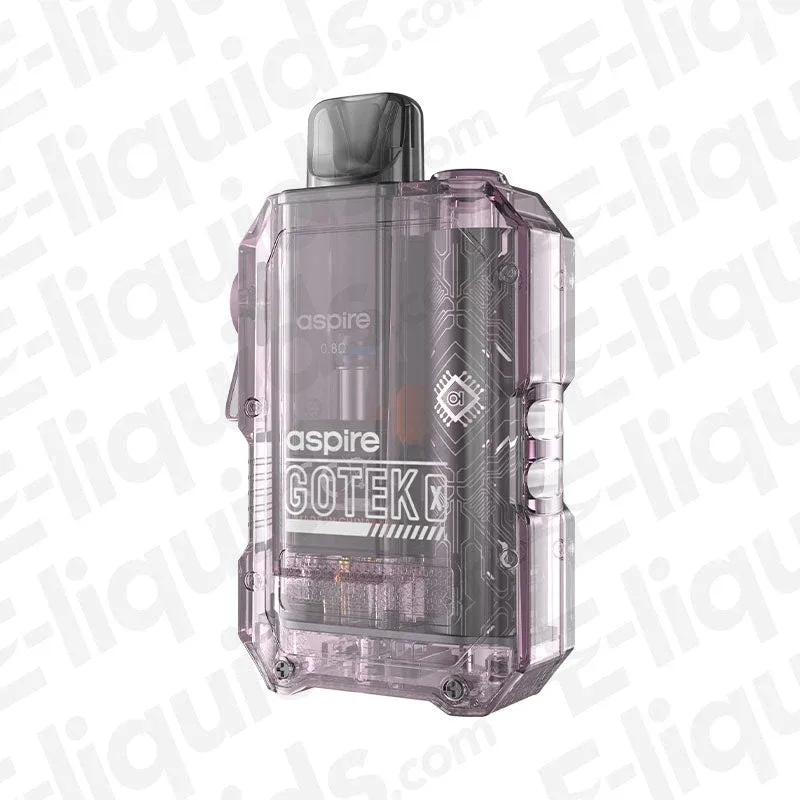 Aspire Gotek X Translucent Violet Pod Kit