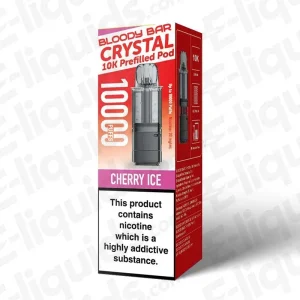 Bloody Bar Crystal 10K Cherry Ice Prefilled Pod
