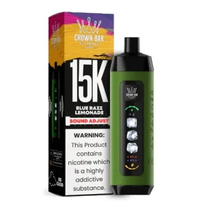 Al Fakher Crown Bar Ice Adjust 15000 Puff 0.5%