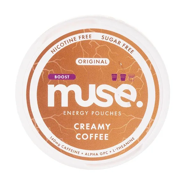 Creamy Coffee Energy Pouches by Muse