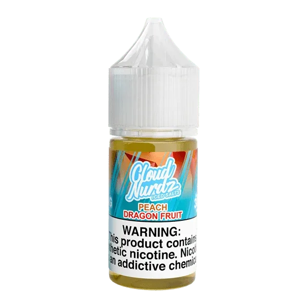 ICED Peach Dragon Fruit SALT - Cloud Nurdz - 30mL