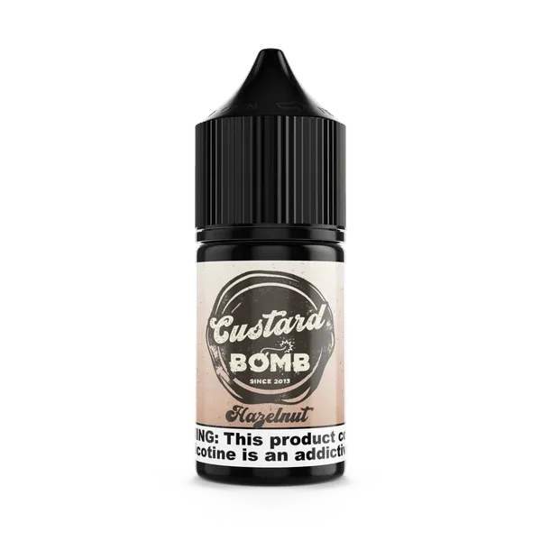 Hazelnut SALT - Custard Bomb - 30mL