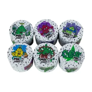 Mr Joint Cannabis 50mm Premium Zinc Alloy Weed Grinder