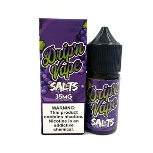 DRIP N VAPE SALTS | Grape It Up 30ML eLiquid