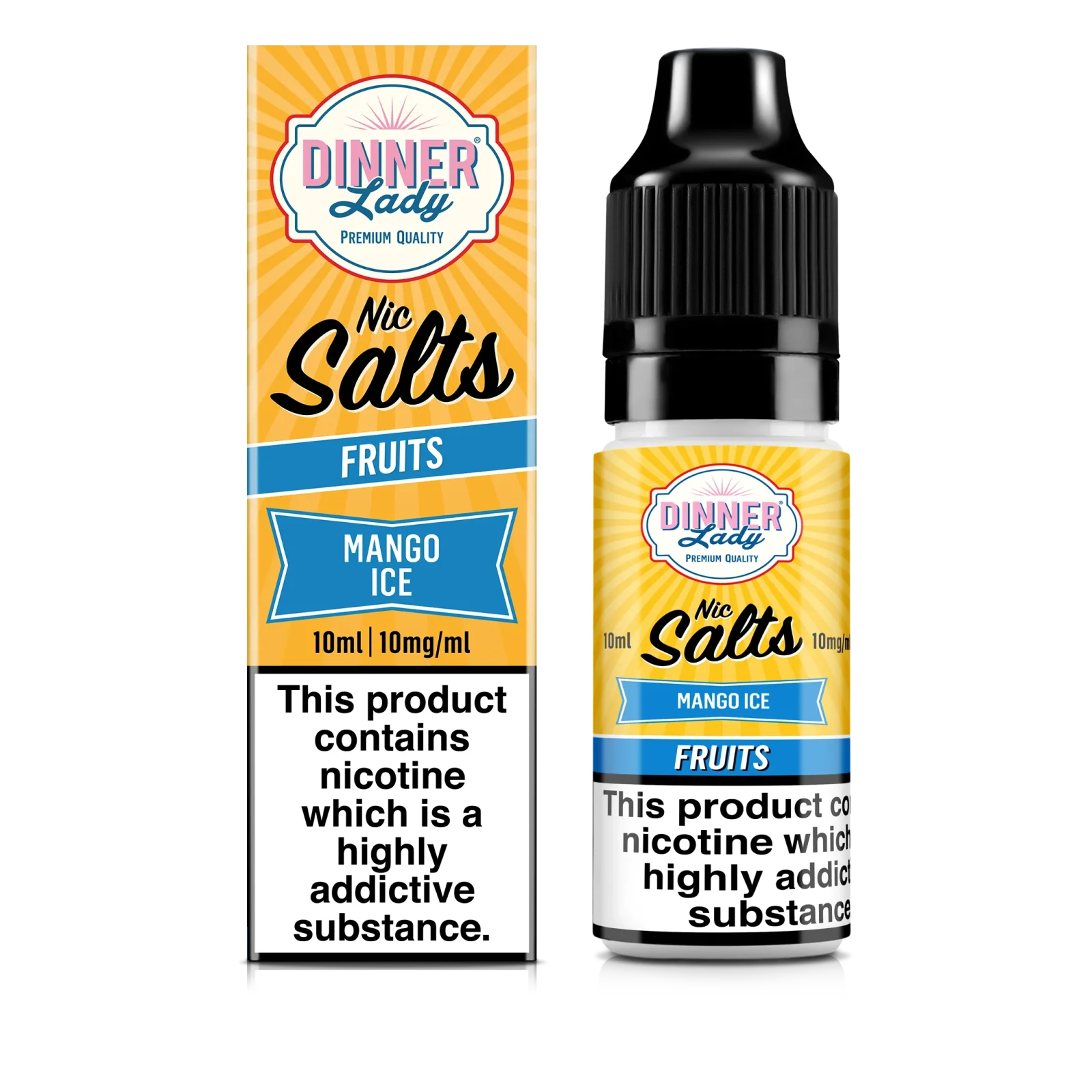 Dinner Lady - Mango Ice Nic Salt E-Liquid - Image 2
