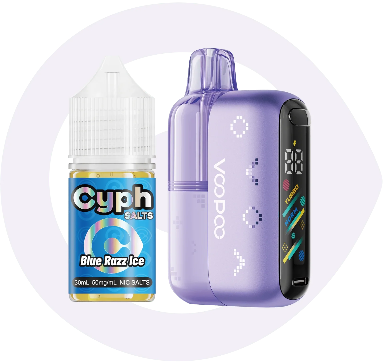 VOOPOO NAVI 80K Kit X Cyph Salts Bundle