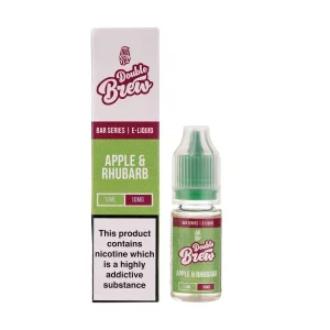 Apple Rhubarb Double Brew Nic Salt E-Liquid by Ohm Brew