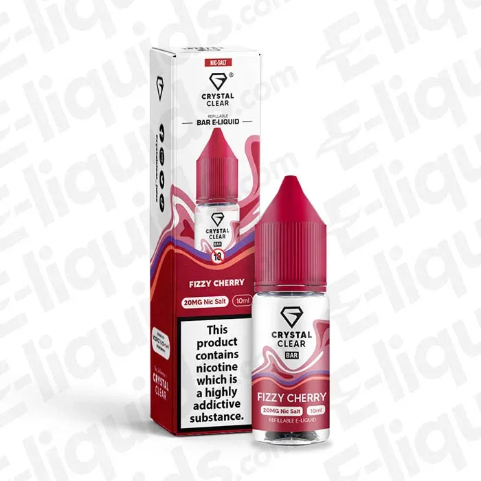 Crystal Clear Fizzy Cherry Nic Salt