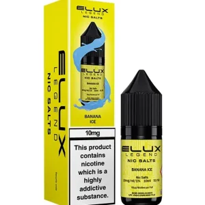 Banana Ice Nic Salt E-Liquid - Elux Legend