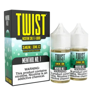 Menthol No. 1 SALT - Twist E-Liquids - 60mL
