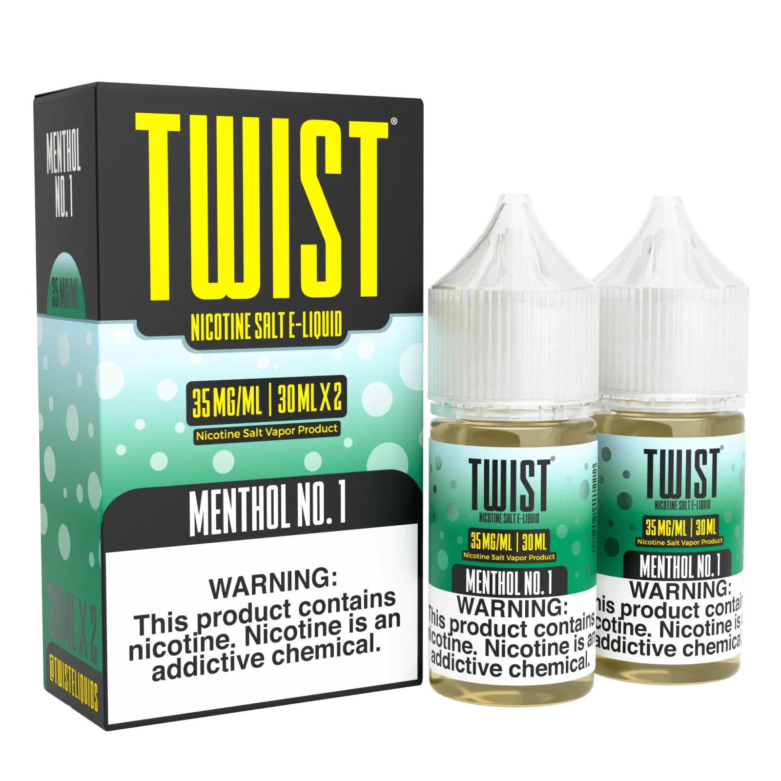 Menthol No. 1 SALT - Twist E-Liquids - 60mL