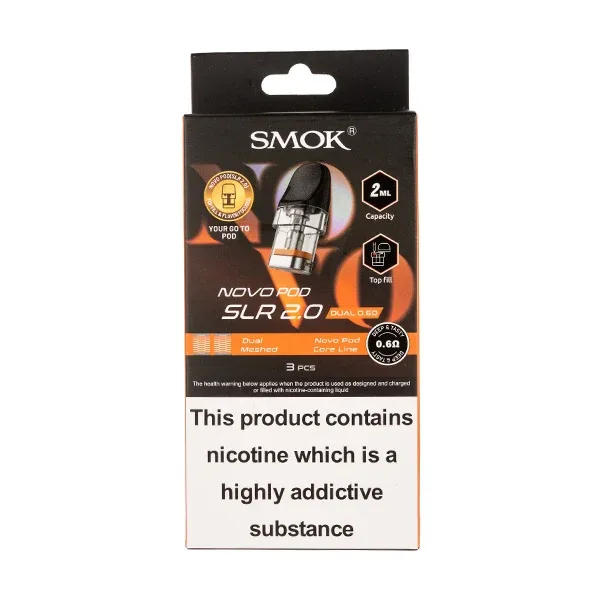 SMOK Novo (SLR 2.0) Replacement Pods - Image 2