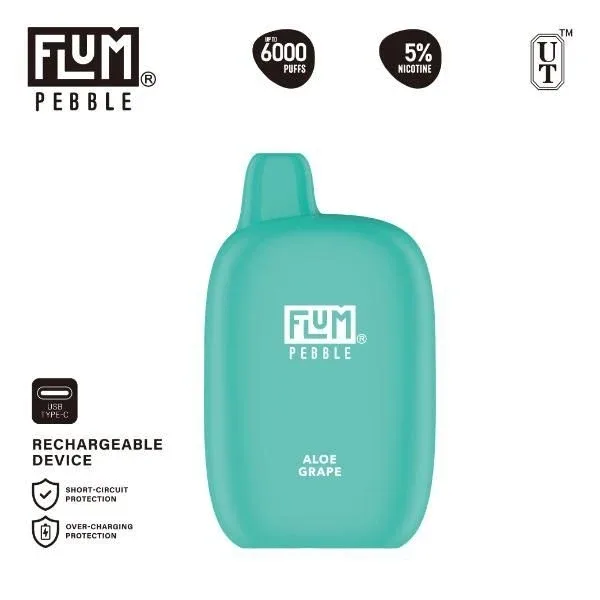 Flum Pebble 6000 Puffs Rechargeable Single Disposable - Image 2