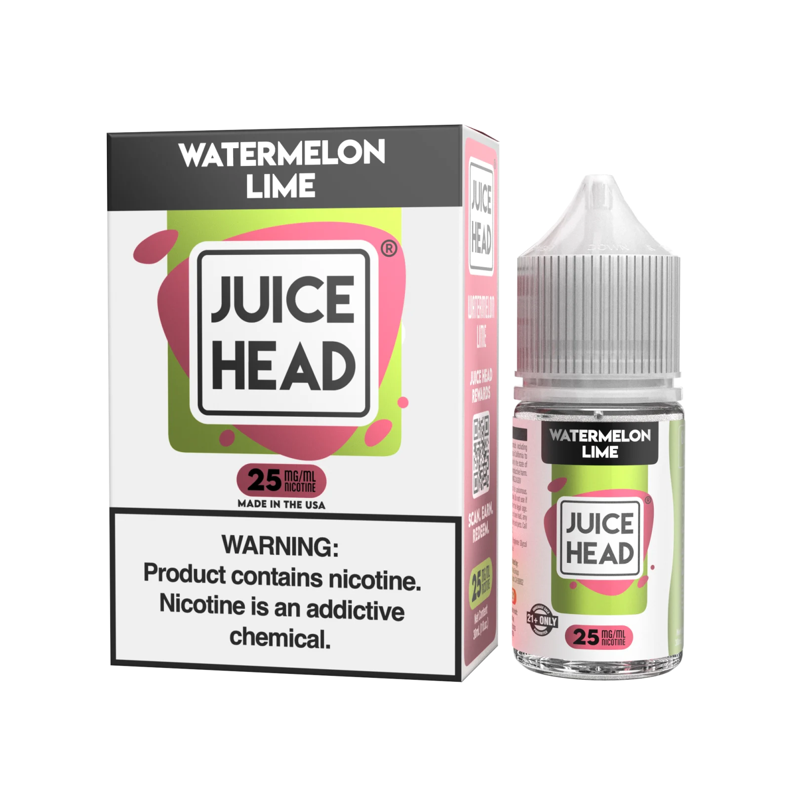 Juice Head Salt Watermelon Lime eJuice