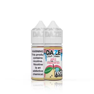 7 Daze Salt Series E-Juice - Strawberry Reds Apple Iced - 30ml