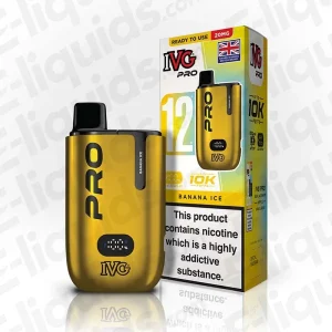 IVG Pro 12 20mg Banana Ice Prefilled Pod Kit