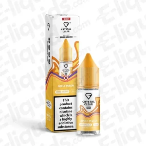 Crystal Clear Apple Peach Nic Salt