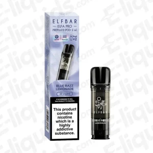ELF BAR Elfa Pro Blue Razz Lemonade Prefilled Pod