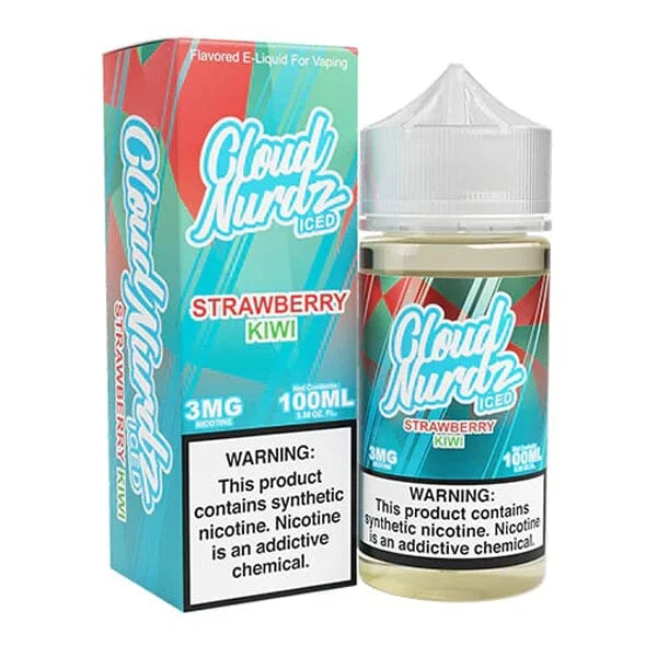 Strawberry Kiwi Iced Cloud Nurdz TFN 100mL