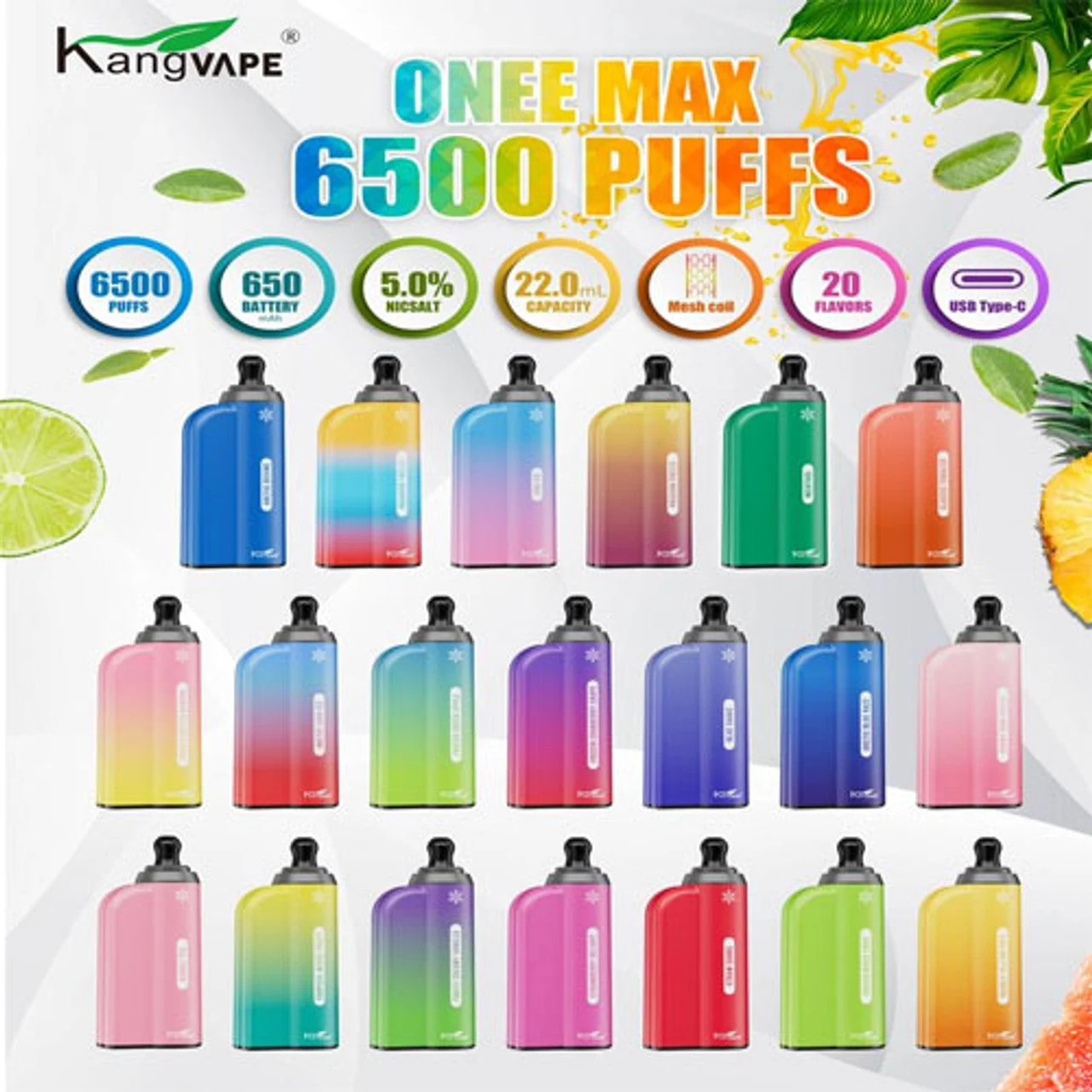 Kangvape Onee Max 6500 Puffs 22ML Mesh Coil
