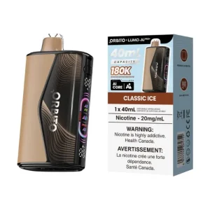 Orbito 180K Disposable Vape - Classic Ice
