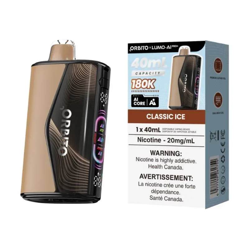 Orbito 180K Disposable Vape - Classic Ice
