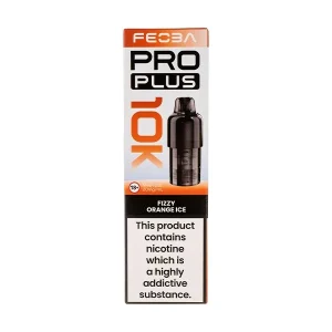 Fizzy Orange Ice Plus 10K Prefilled Pod + Refill by Feoba