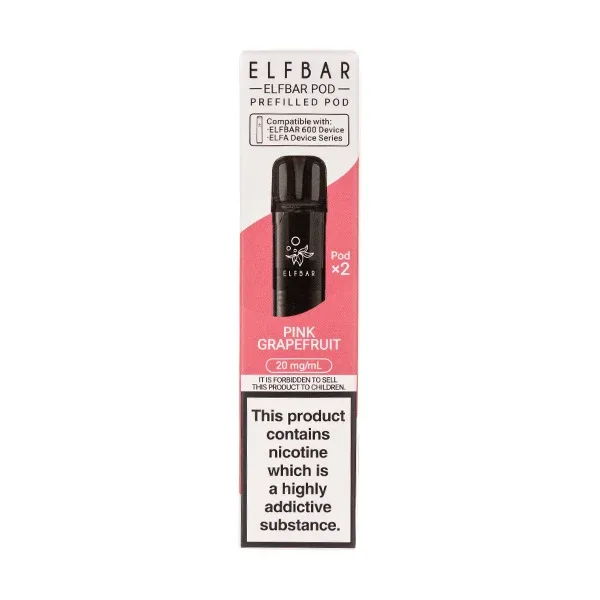 Pink Grapefruit Elf Bar 600 Prefilled Pods