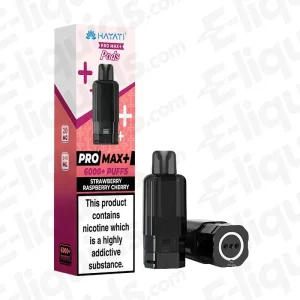 Hayati Pro Max Strawberry Raspberry Cherry Prefilled Pod