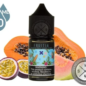 Passion Fruit Guava Punch Salt by Fruitia Fresh Farms E-Liquid 30ml