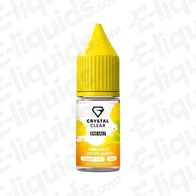 Crystal Clear Pineapple Lemon Burst Nic Salt - Image 2