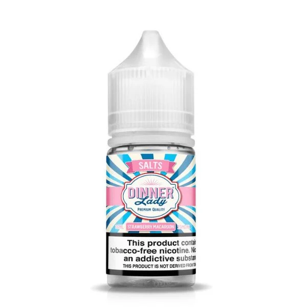 Strawberry Macaroon Dinner Lady TFN Salts 30mL