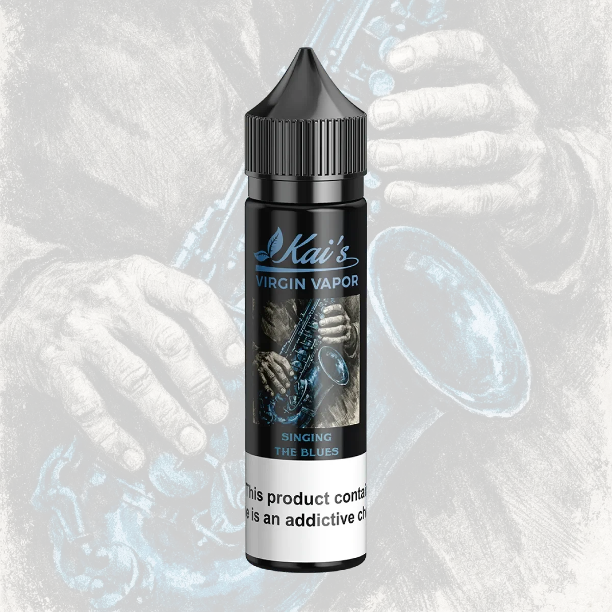 Singing the Blues Vape Juice | Clean, Lab-Tested | Kai’s Virgin Vapor