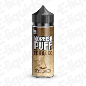 Moreish Puff Tobacco Cappuccino Tobacco 100ml Shortfill Vape Juice