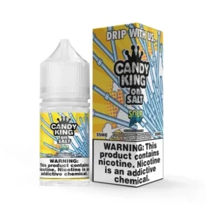 Candy King Salt E-Liquid - Sour Straws - 30ml | Only $14.99