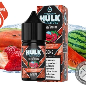 Frozen Watermelon Straw-Melon Chew Hulk Tears Salt 30ml