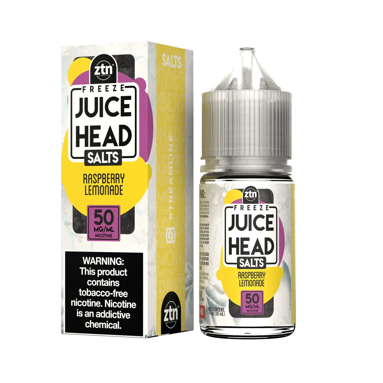 Raspberry Lemonade Freeze by Juice Head TFN Salts 30mL