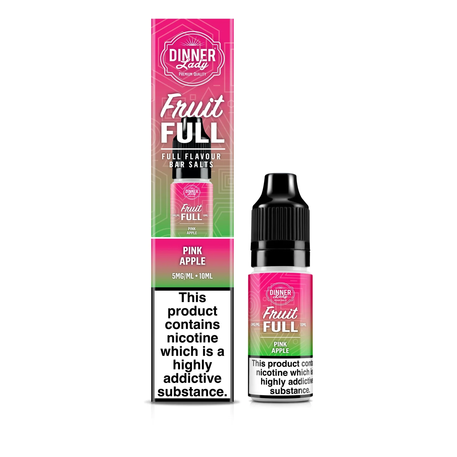 Dinner Lady FruitFull - Pink Apple Bar Salt E-Liquid - Image 2