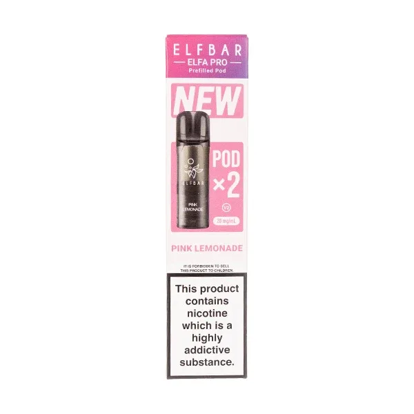 Pink Lemonade Elfa Pro V2 Prefilled Pods by Elf Bar