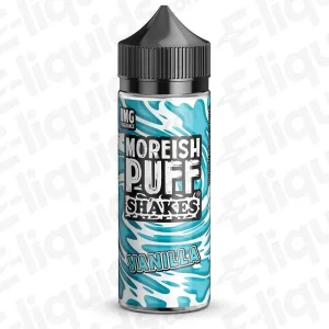 Moreish Puff Shakes Vanilla Shakes 100ml Shortfill Vape Juice