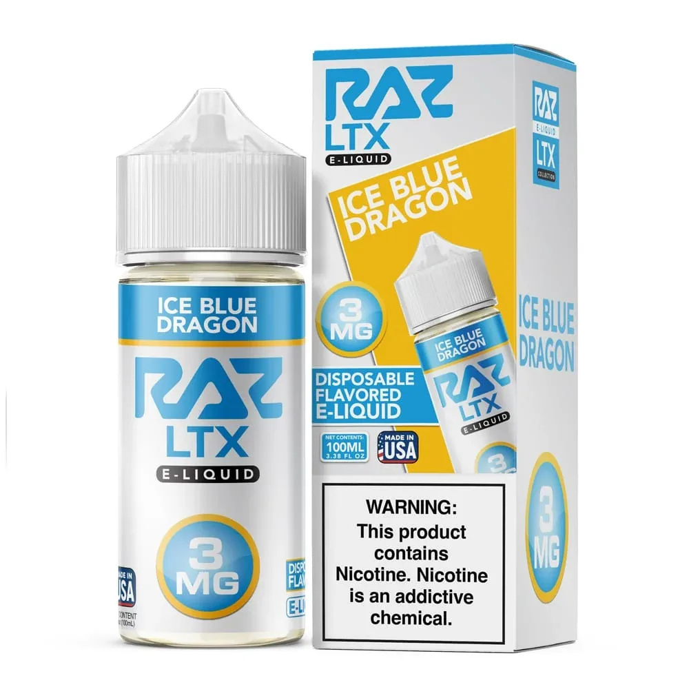 ICE Blue Dragon - Pod Juice x RAZ LTX - 100mL