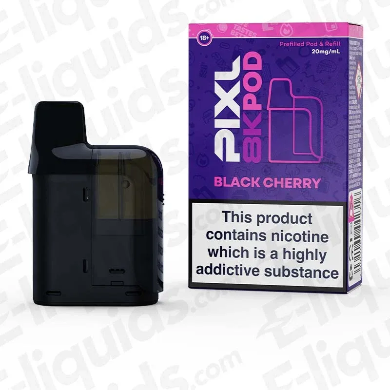PIXL 8000 Black Cherry Prefilled Pod