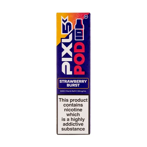 Strawberry Burst 5K Prefilled Pod + Refill by Pixl