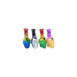 Death Row Records (Water Pipe) DRWPSK01-04 6" Skull Head Bubbler