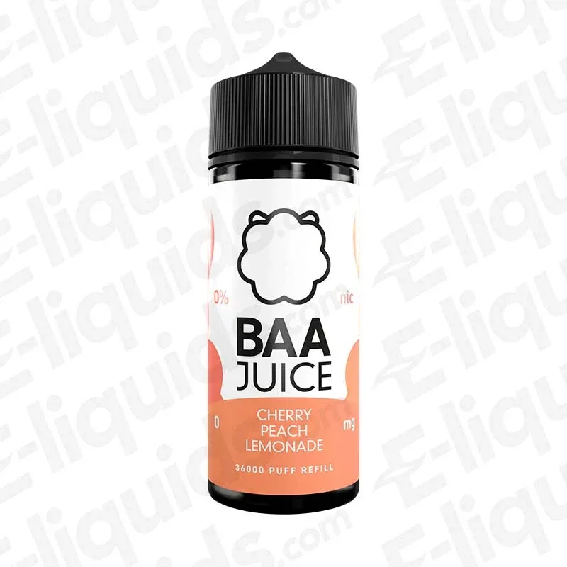 BAA Juice Cherry Peach Lemonade 100ml Shortfill Vape Juice